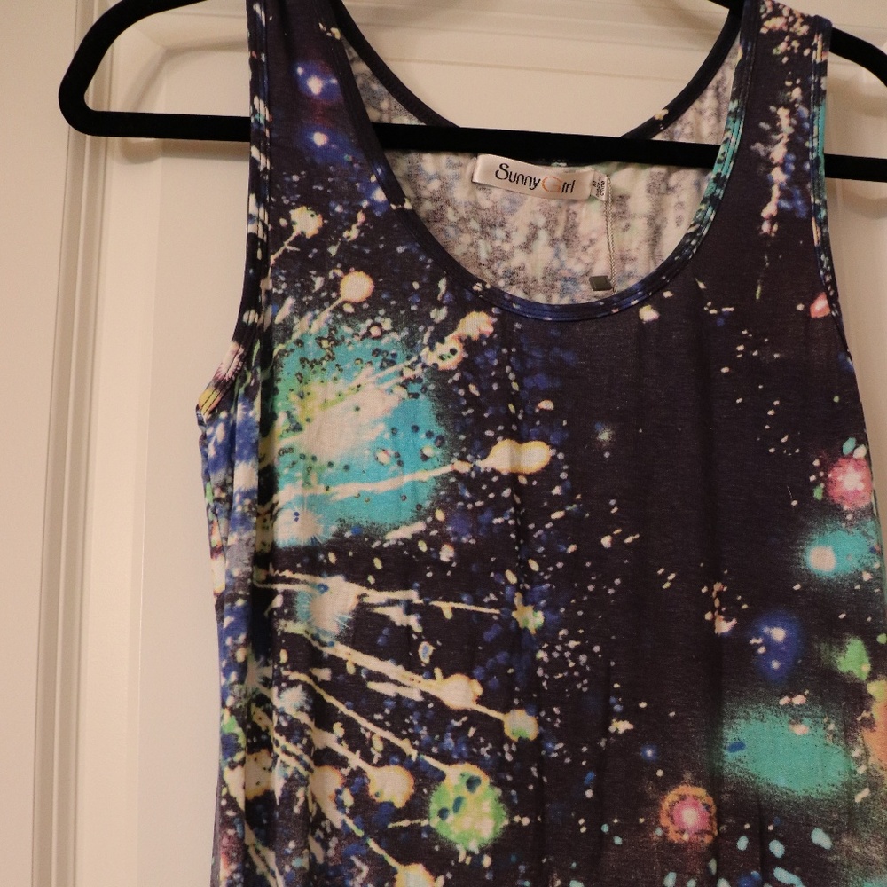 NWT- Sunny Girl Firework Dress